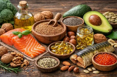 Theoretisches und effektives Omega 6 zu Omega 3 Verhältnis