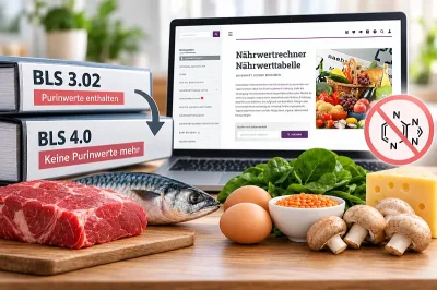 Warum fehlen Purinwerte im Nährwertrechner?